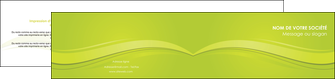 cree depliant 2 volets  4 pages  espaces verts vert vert pastel fond vert pastel MLGI69972