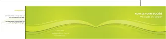 cree depliant 2 volets  4 pages  espaces verts vert vert pastel fond vert pastel MLGI69972