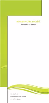 modele flyers espaces verts vert vert pastel fond vert pastel MLGI69986