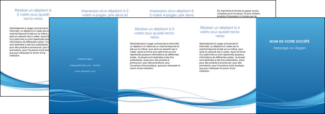 creation graphique en ligne depliant 4 volets  8 pages  bleu bleu pastel fond bleu MLIP70098