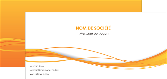 personnaliser modele de flyers orange couleur couleurs MLGI70414