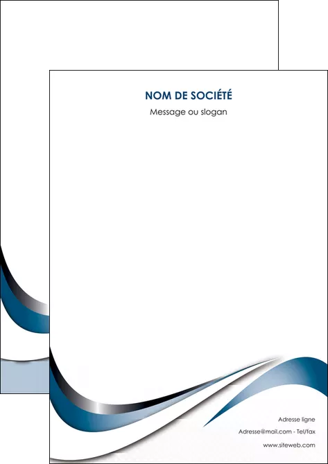 faire modele a imprimer affiche web design bleu fond bleu couleurs pastels MLGI70854