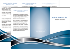 imprimer depliant 3 volets  6 pages  web design bleu fond bleu pastel MLGI70942
