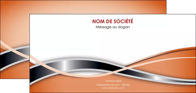 realiser flyers web design orange fond orange gris MLIGLU71056