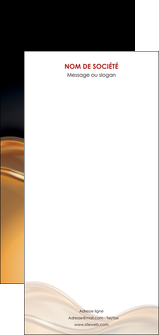 maquette en ligne a personnaliser flyers bijouterie orange fond orange couleur MLGI71132