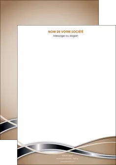 faire modele a imprimer affiche web design marron fond marron gris MLGI71138