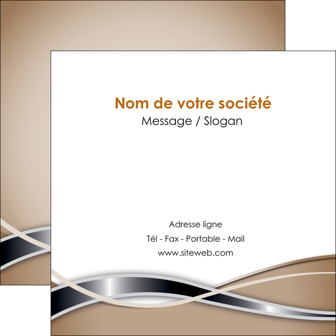 modele flyers web design marron fond marron gris MLGI71168