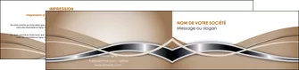creation graphique en ligne depliant 2 volets  4 pages  web design marron fond marron gris MLGI71170