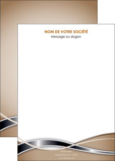 exemple affiche web design marron fond marron gris MLGI71178