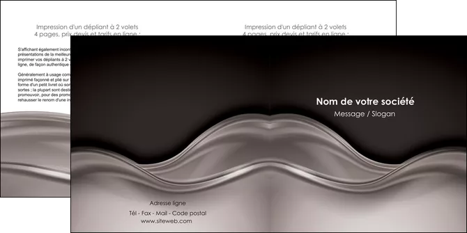 maquette en ligne a personnaliser depliant 2 volets  4 pages  web design abstrait abstraction design MLGI71340