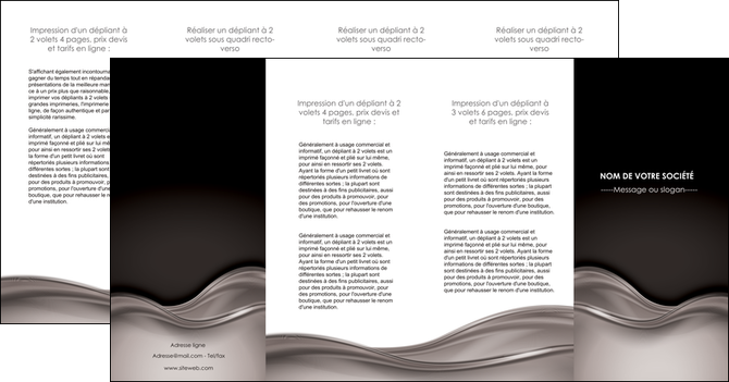 exemple depliant 4 volets  8 pages  web design abstrait abstraction design MID71358