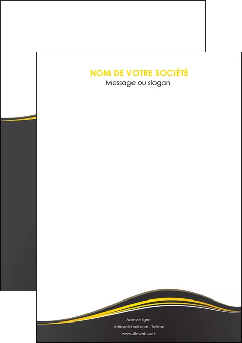 faire modele a imprimer flyers web design gris gris fonce mat MIFBE71564