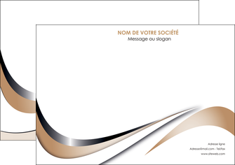 maquette en ligne a personnaliser affiche web design marron fond marron noir MLGI72020