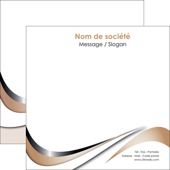 personnaliser modele de flyers web design marron fond marron noir MLGI72030
