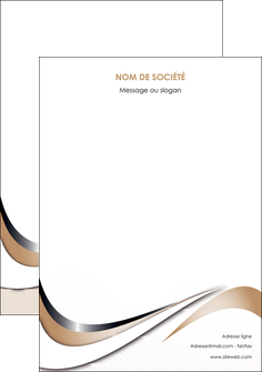 creer modele en ligne affiche web design marron fond marron noir MLGI72040