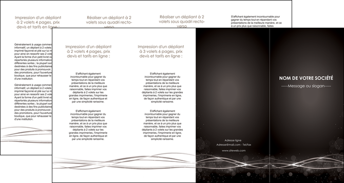 modele depliant 4 volets  8 pages  abstrait abstraction design MIFCH72326