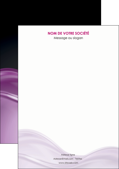 imprimer flyers web design violet fond violet couleur MLGI72504