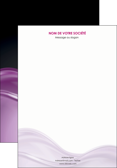 personnaliser modele de affiche web design violet fond violet couleur MLGI72508