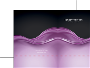 modele pochette a rabat web design violet fond violet couleur MLGI72516