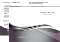 personnaliser modele de depliant 2 volets  4 pages  web design gris fond gris noir MIF72958