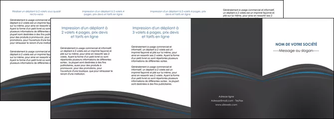 faire depliant 4 volets  8 pages  web design gris fond gris fond gris metallise MLGI73364