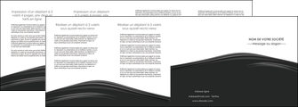 personnaliser modele de depliant 4 volets  8 pages  web design gris fond gris metal MIF73518