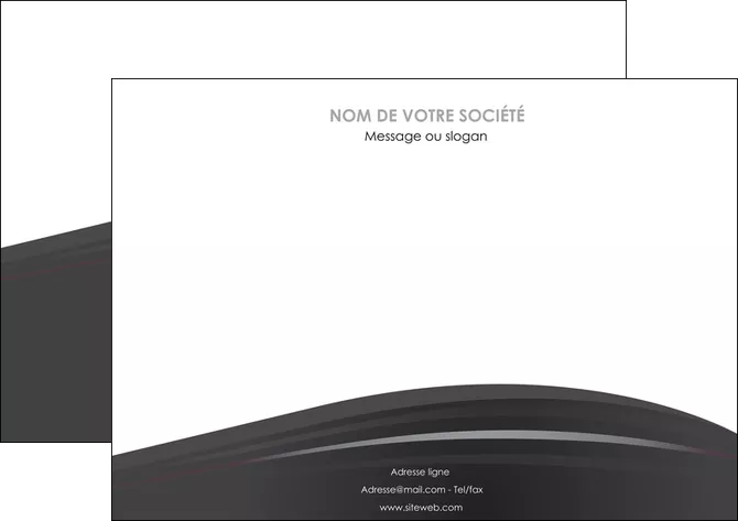 personnaliser modele de affiche restaurant menu noir blanc MLGI74018