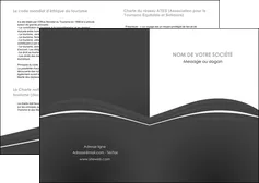 faire modele a imprimer depliant 2 volets  4 pages  web design noir fond noir texture MIFBE74058