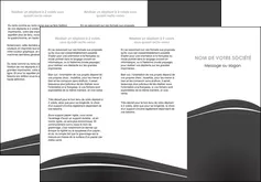 modele depliant 3 volets  6 pages  web design noir fond noir texture MIFBE74078