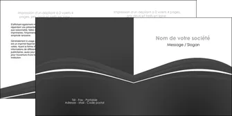 impression depliant 2 volets  4 pages  web design noir fond noir texture MIFBE74082