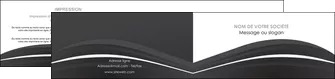 modele depliant 2 volets  4 pages  web design noir fond noir texture MIFBE74088