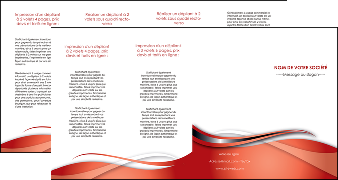 personnaliser modele de depliant 4 volets  8 pages  web design texture contexture structure MFLUOO74254