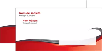 cree enveloppe web design rouge fond rouge bande MIFBE74420