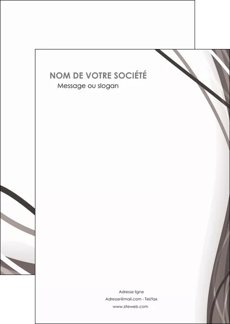 faire modele a imprimer flyers web design gris fond gris abstrait MLGI74556