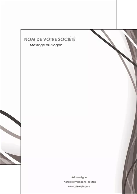 maquette en ligne a personnaliser affiche web design gris fond gris abstrait MLGI74594