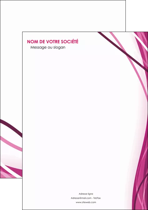 creation graphique en ligne affiche violet fond violet mauve MLIGLU74716