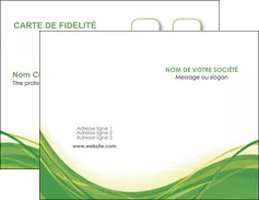 creation graphique en ligne carte de visite espaces verts vert fond vert nature MLGI74770