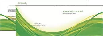 impression depliant 2 volets  4 pages  espaces verts vert fond vert nature MLGI74778