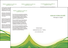 modele en ligne depliant 3 volets  6 pages  espaces verts vert fond vert nature MLGI74786