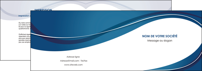 faire modele a imprimer depliant 2 volets  4 pages  web design bleu fond bleu courbes MIFBE74832