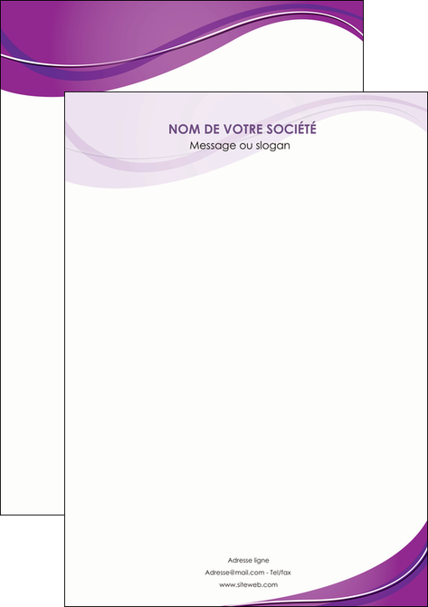 personnaliser modele de affiche web design violet fond violet couleur MLGI75254