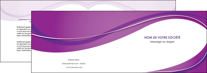 personnaliser maquette depliant 2 volets  4 pages  web design violet fond violet couleur MLGI75262