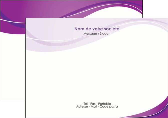 faire flyers web design violet fond violet couleur MLGI75270