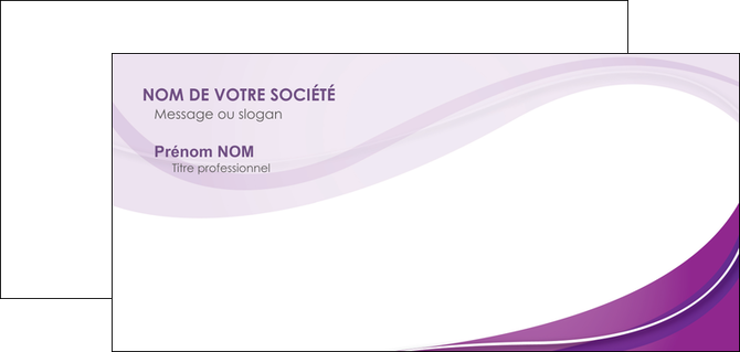 faire modele a imprimer carte de correspondance web design violet fond violet couleur MLGI75284