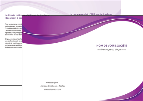 creation graphique en ligne depliant 2 volets  4 pages  web design violet fond violet couleur MLGI75286