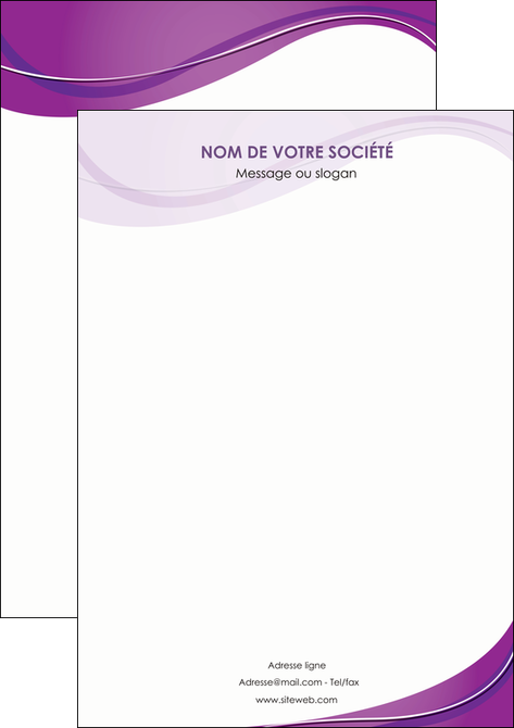 faire affiche web design violet fond violet couleur MLGI75288