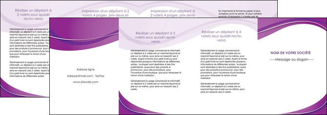maquette en ligne a personnaliser depliant 4 volets  8 pages  web design violet fond violet couleur MLGI75296
