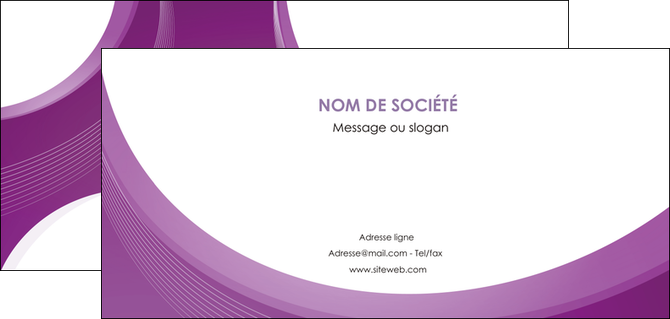 exemple flyers web design violet fond violet courbes MIFCH75740
