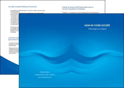 creation graphique en ligne depliant 2 volets  4 pages  web design bleu fond bleu bleu pastel MLIP77022