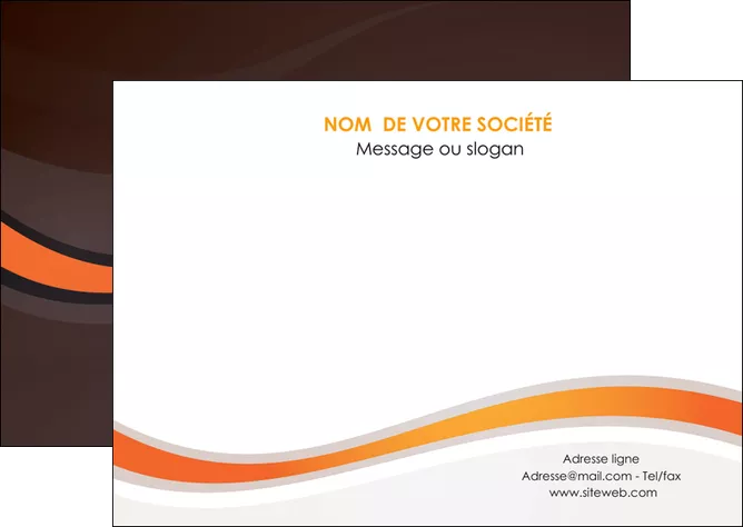 imprimer flyers web design orange gris texture MLGI77212